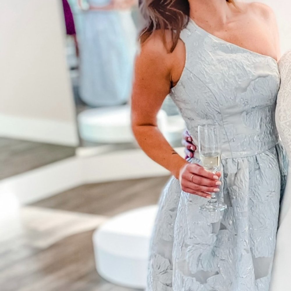 Chi Chi London One Shoulder Gown - UK 6 / US 2